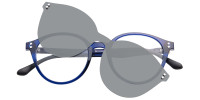 Round Blue Frame