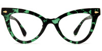 Cateye Green Frame