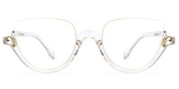 Cateye Crystal Rhinestone Frame 