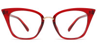 Cateye Red Frame