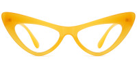 Cateye Yellow Frame