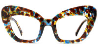 Cateye Floral Frame