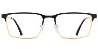 Browline Black/Golden Frame