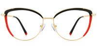 Cateye Red/Black Frame