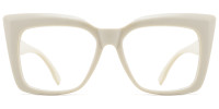 Cateye White Frame