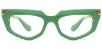 Cateye Green Frame