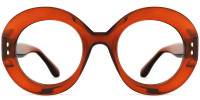 Round Brown Frame