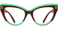 Cateye Brown Frame