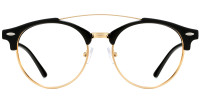 Aviator Black-Golden Frame