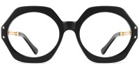 Round Black Frame