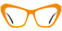 Cateye Yellow Frame