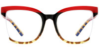 Square Red&Tortoise Frame