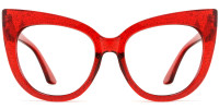 Cateye Red Frame