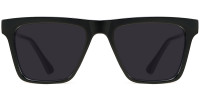 Rectangle Black Sunglasses