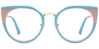 Cateye Blue Frame