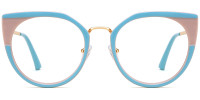 Cateye Blue Frame