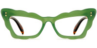 Cateye Green Frame