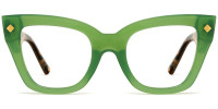 Cateye Green Frame