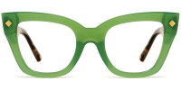 Cateye Green Frame