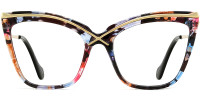 Cateye Floral Frame