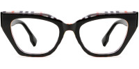 Cateye Black Stripe Frame