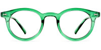Round Green Frame