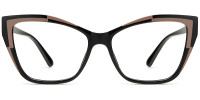 Cateye Black Frame