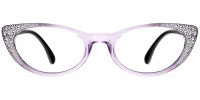Cateye Purple Frame