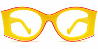 Geometric Yellow Frame