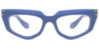 Cateye Blue Frame