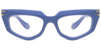 Cateye Blue Frame