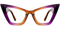 Cateye Purple Frame