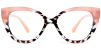 Cateye Pink Tortoise Frame