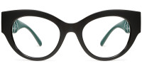 Cateye Green Frame