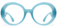 Round Blue Frame