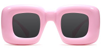 Square Pink Sunglasses