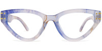 Cateye Blue Tortoise Frame