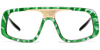 Aviator Green Frame