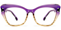Cateye Purple Frame