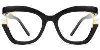 Cateye Black Frame