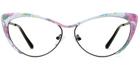 Cateye Floral Frame