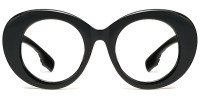 Round Black Frame