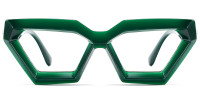 Cateye Green Frame