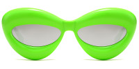 Cateye Green Sunglasses