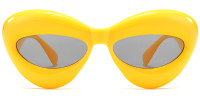 Cateye Yellow Sunglasses