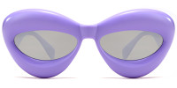 Cateye Purple Sunglasses