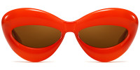 Cateye Red Sunglasses