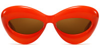 Cateye Red Sunglasses