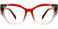 Cateye Red Frame
