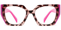 Square Pink Tortoise Frame